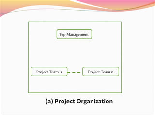 Top Management

Project Team 1

Project Team n

 