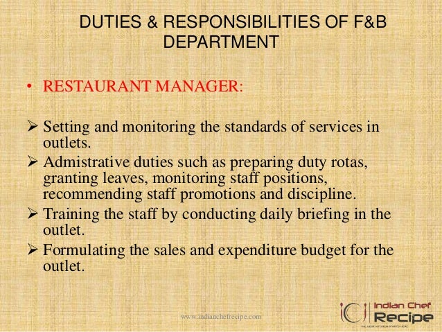 Organization Chart Of Food And Beverage Department organization-chart-of-food-and-beverage-department