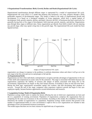 Organization design & change | PDF