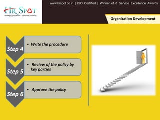 . . .www hrspot co in | ISO Certified | Winner of 8 Service Excellence Awards
Organization Development
 