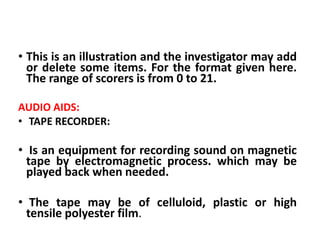 Organization of an audio –visual programme | PPTX