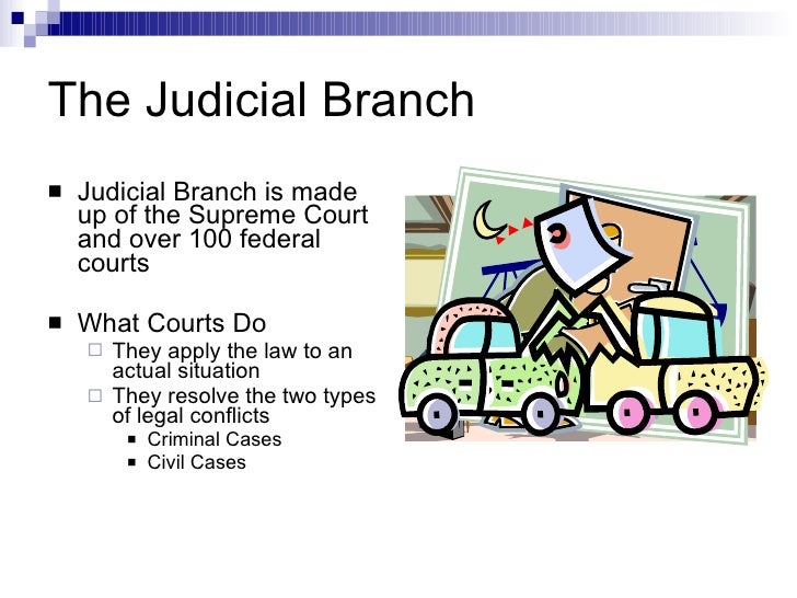 who is the judicial branch made up of