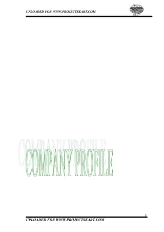 UPLOADED FOR WWW.PROJECTSKART.COM
5
UPLOADED FOR WWW.PROJECTSKART.COM
 