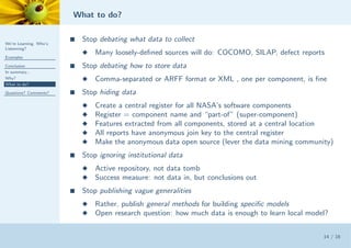 Organizations Use Data