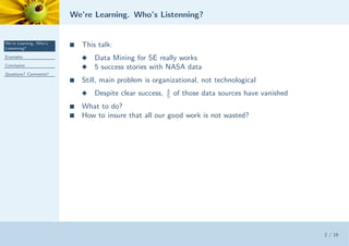 Organizations Use Data