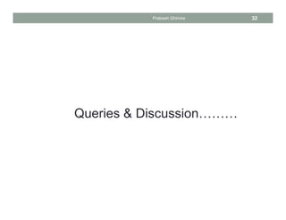 32
Queries & Discussion………
Prabesh Ghimire
 