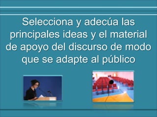Algunos temas y objetivos nos permiten determinar con facilidad los puntos principales.