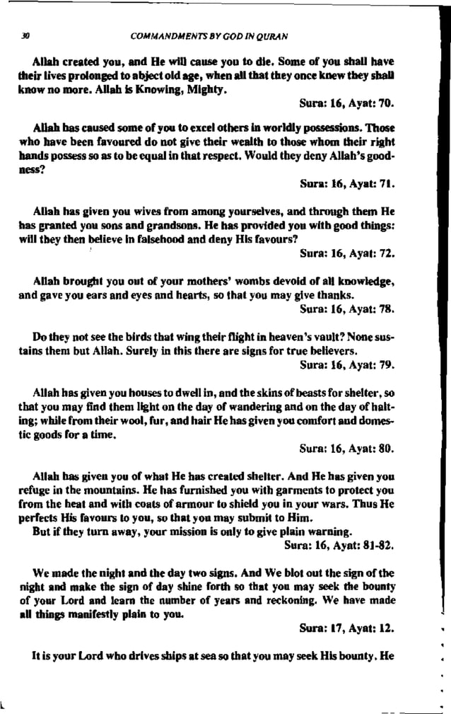 Organized Quranic Verses for the upcoming Compendium of the Caliphate ...