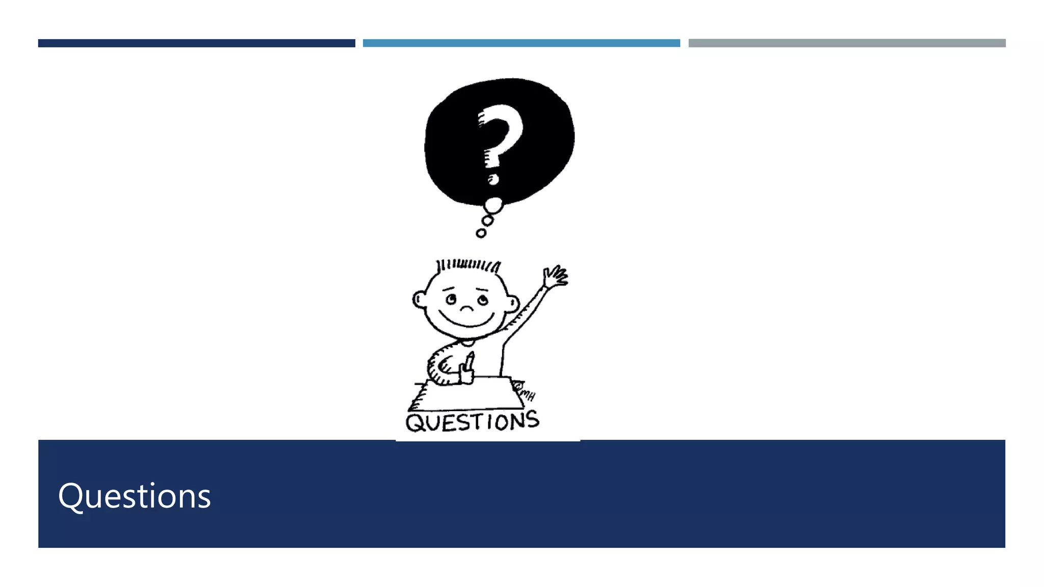 Questions
 