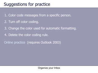 Organize Your Inbox!!! | PPT
