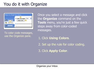 Organize Your Inbox!!! | PPT
