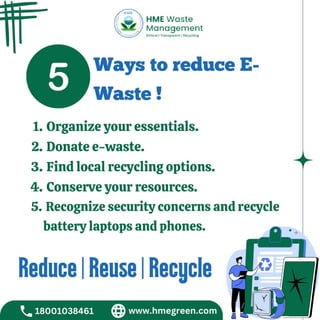 E-Waste recycling services near me 
