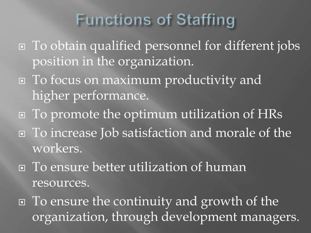 Organizing and Staffing | PPTX | Human Resources | Business