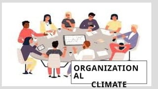 ORGANIZATION
AL
CLIMATE
 
