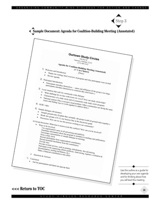 Organizing Community-Wide Dialogue for Action and Change | PDF