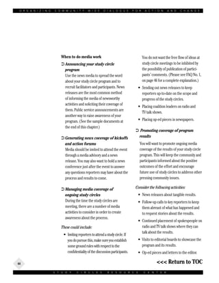 Organizing Community-Wide Dialogue for Action and Change | PDF