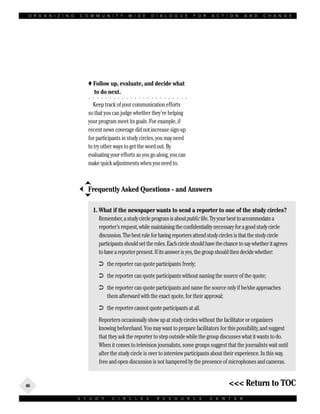 Organizing Community-Wide Dialogue for Action and Change | PDF