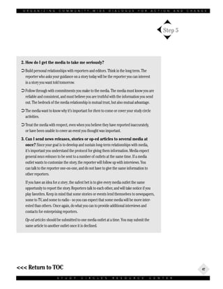 Organizing Community-Wide Dialogue for Action and Change | PDF