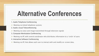 Organizing a Conference-2.pptx