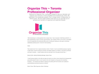 Organizing home office_toronto