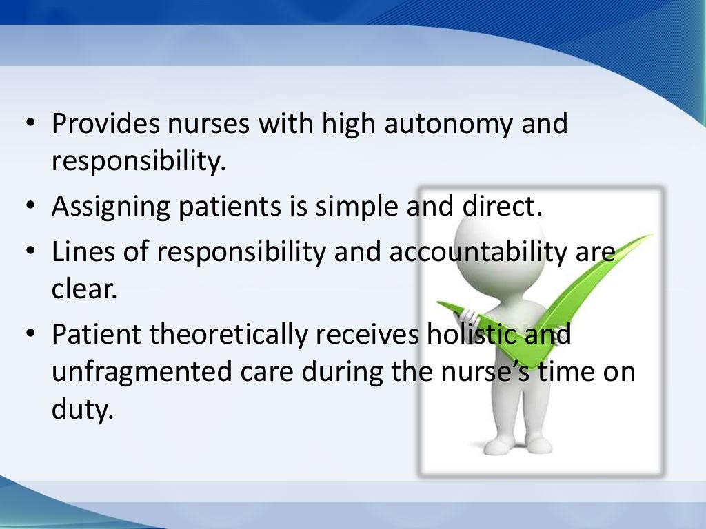 Organizing patient care