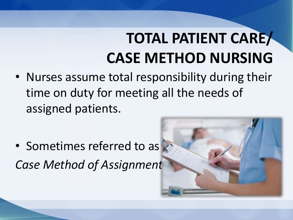 Organizing patient care
