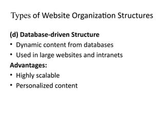 Organizing Websites and Intranets: Cohesive Systems Explained for IWT ...