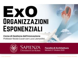 The Business Innovation ArchitectLuca Leonardini
 