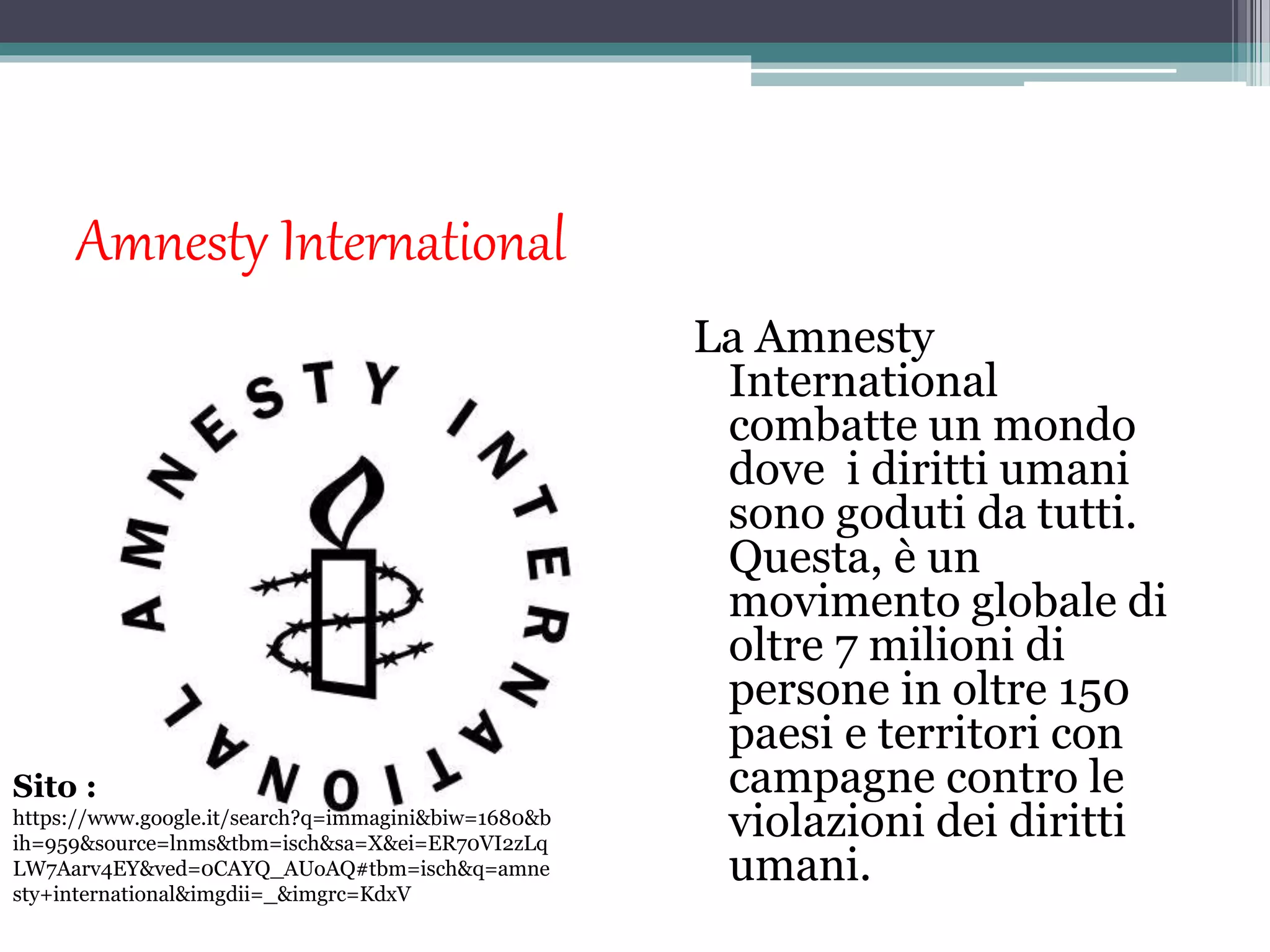 Organizzazioni non governative(ong) | PPTX | Non-Profit Organizations