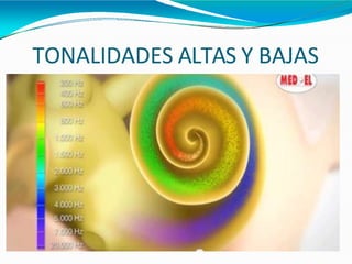 TONALIDADES ALTAS Y BAJAS
 