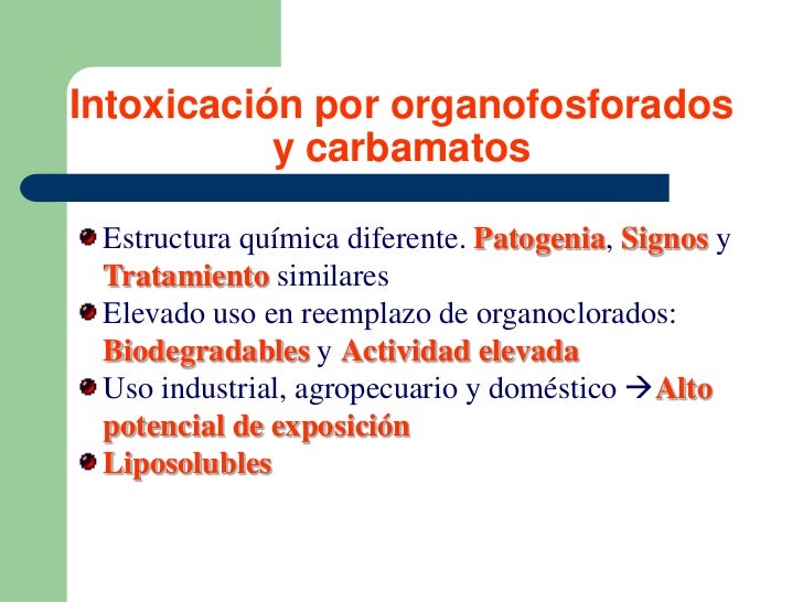 Organofosforados