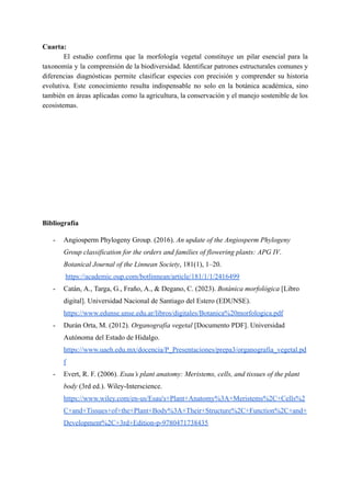 Organografia vegetal. educacion, ciencias nat | PDF