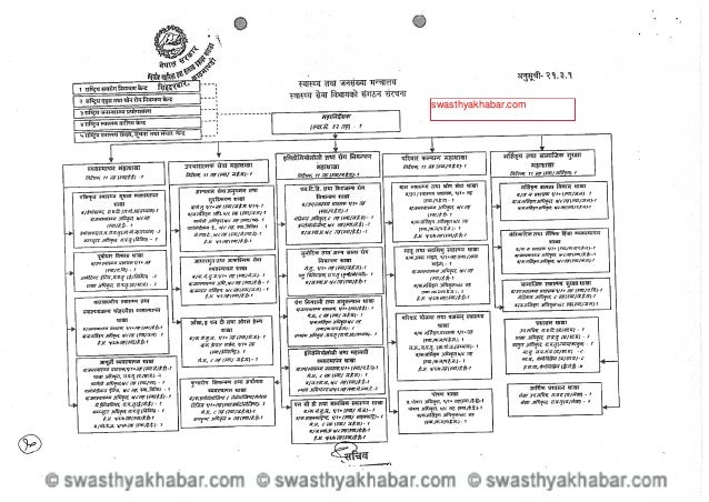 Organogram Of Ministry Of Health And Population