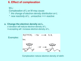 Complexation Example general properties of oerganologametal.ppt