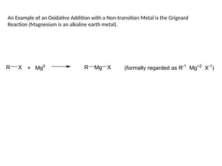 Comprehensive Overview of Organometallic Chemistry: Electron Counting ...