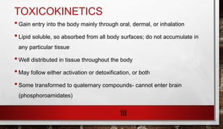 Organophosphorous insecticides | PPTX