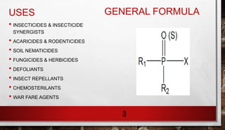Organophosphorous insecticides | PPTX