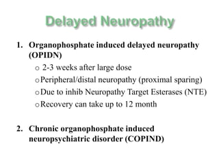 Organophosphorus poisoning | PPTX