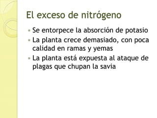Importancia de la orinaAl salir del cuerpo, la orina es rica en urea: H2N – CO – NH2.Mientras está almacenada, la urea se convierte espontáneamente en amoniaco: NH3.Esta conversión hace la solución alcalinaEn el suelo, estimula la presencia de bacterias benéficas