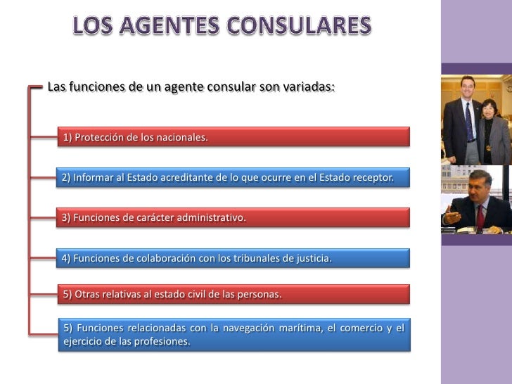 Organos de las relaciones internacionales