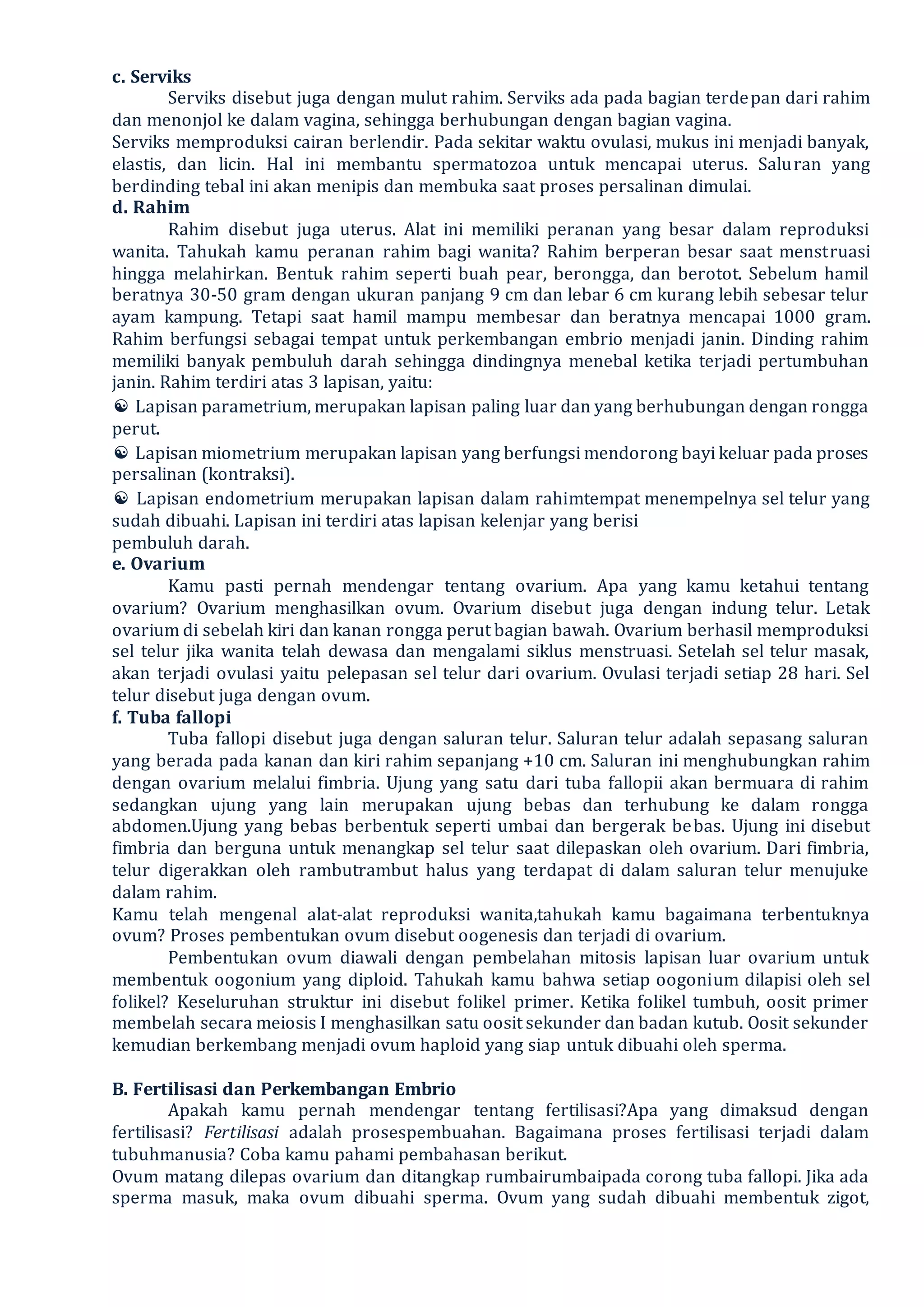 Organ reproduksi pada manusia DOCX