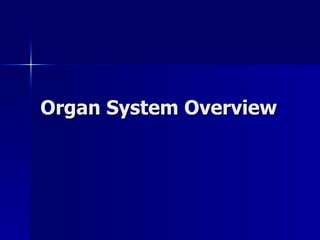 Organ System Overview 