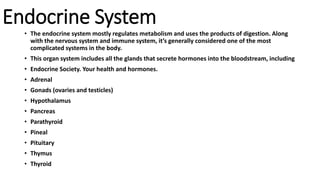 the different ORGAN SYSTEMS OF THE HUMAN BODY.pptx