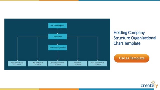 Holding Company Structure Chart
