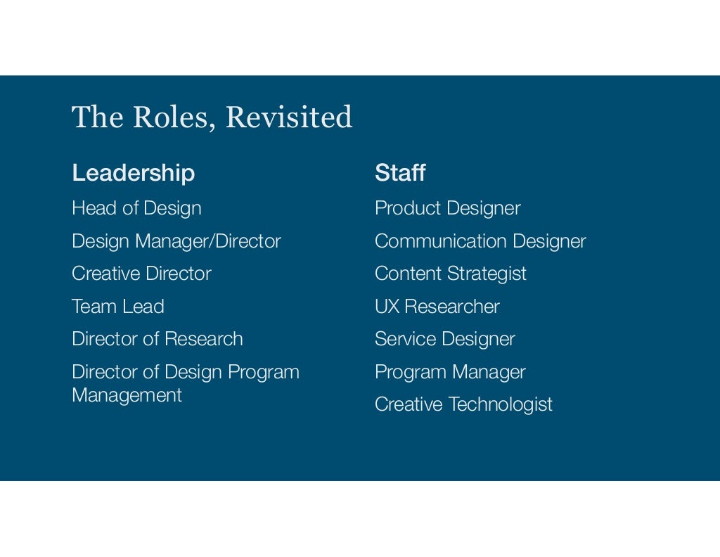 Org Design for Design Orgs The