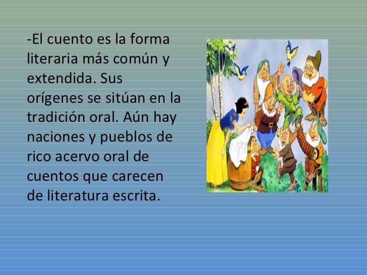 Orígenes Y Evolución Del Cuento