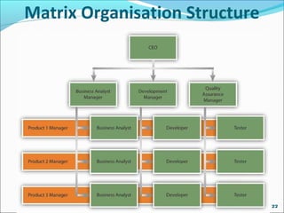 Organisational designs and structures, traditional & contemporary ...