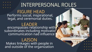 Head Roles Lesson 2: Function, Skill, Roles of a Manager | PPTX