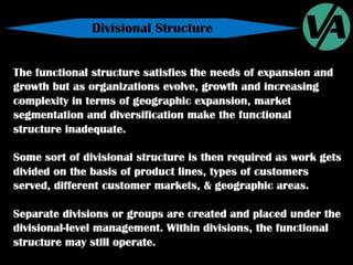 Organizational Structures