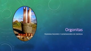 TRANSMUTADORES Y GENERADORES DE ENERGIA
 